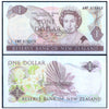 NEW ZEALAND 1 DOLLAR 1981-1992 P-169c XF GRADE