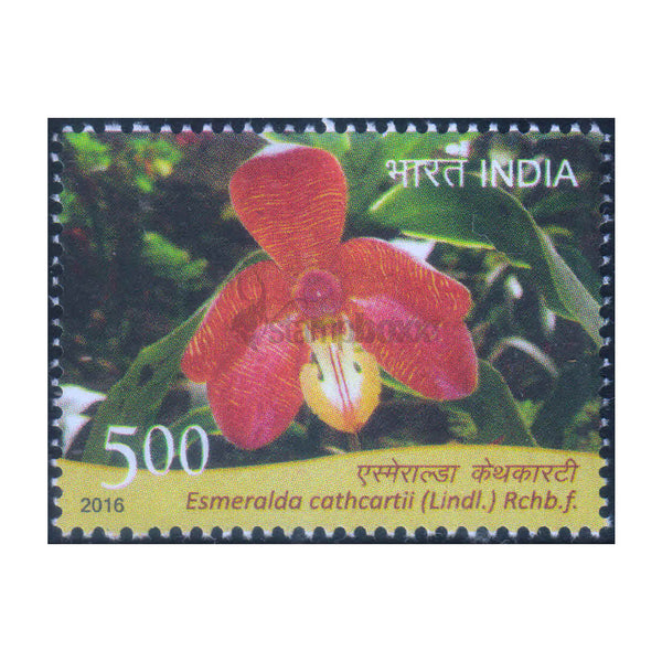 ORCHIDS - ESMERALDA CATHCARTII 2016 MNH