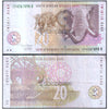 SOUTH AFRICA 20 RAND 1993-99 P-124 USED GRADE SERIAL 7898