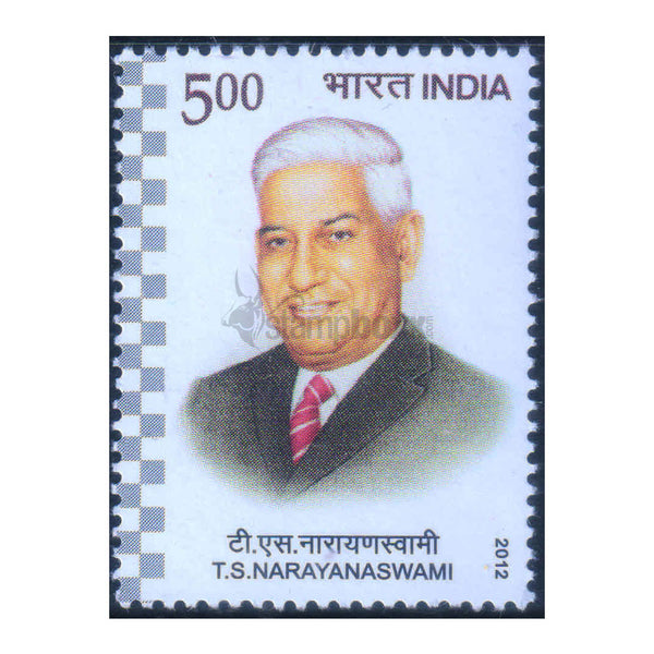 TS NARAYANASWAMI 2012 MNH