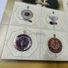 THAILAND ODD SHAPE EMBOSS-METAL FOIL ISSUE 7v 2011 MNH