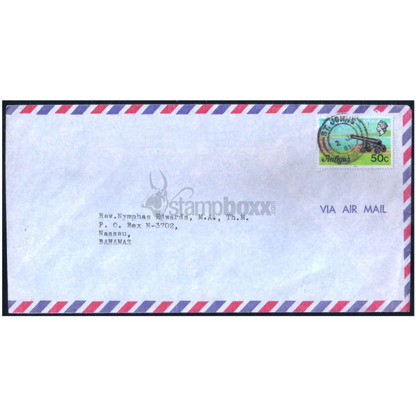 ANTIGUA INTERNATIONAL USED COVER