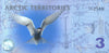 ARCTIC TERRITORIES 3 DOLLAR 2011 UNC POLYMER