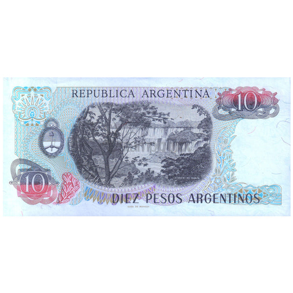 ARGENTINA 10 PESOS 1983 P-313a(1) UNC