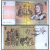 AUSTRALIA 1 DOLLAR 1974-83 P-42d USED GRADE
