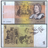 AUSTRALIA 1 DOLLAR 1974-83 P-42d USED GRADE