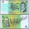AUSTRALIA 2 DOLLARS 1966 P-58a USED GRADE - COMMONWEALTH ISSUE
