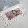 AUSTRALIA 5 1996 P-51a FOLDER WITH BLACK SERIAL MINTAGE 7900