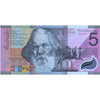 AUSTRALIA 5 DOLLARS 2001 P-56b UNC FOLDER - RARE