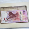 BELARUS 80 RUBLES 2025 P-44UNC IN ACRYLIC FOLDER - ODD DENOMINATION