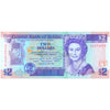 BELIZE 2 DOLLARS 1991 P-52b UNC