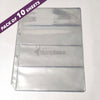 Indian Made - Transparent Banknote Album Refill4-pocket Pack of 10