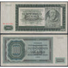 BOHEMIA & MORAVIA 1000 KORUN 1942 P-15 USED GRADE