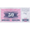 BOSNIA & HERZEGOVINA 50 DINARA 1992 P-12 UNC