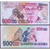 BRAZIL 500000 CRUZEIROS 1993 P-239 aUNC