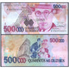 BRAZIL 500000 CRUZEIROS 1993 P-239 XF