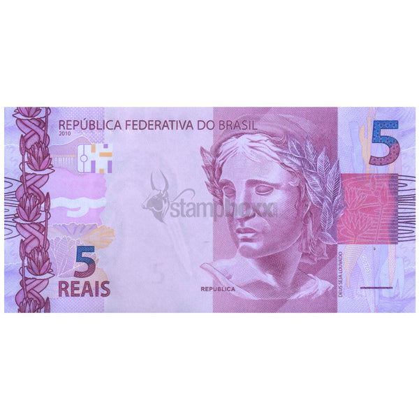 BRAZIL 5 REAIS 2010 (2025) P-253 UNC