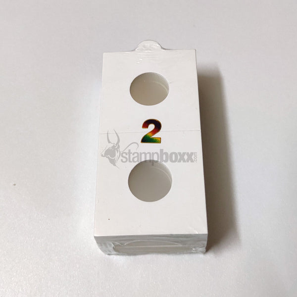 COIN HOLDERS - CARDBOARD 2 x 2 - SIZE - 2
