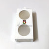 COIN HOLDERS - CARDBOARD 2 x 2 - SIZE - 8