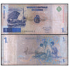 CONGO REPUBLIC 1 FRANC 1997 P-85 USED GRADE