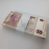CONGO DEM REP 50 FRANCS 2022 P-97A UNC BUNDLE
