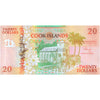 COOK ISLANDS 20 DOLLARS 1992 P-9 UNC