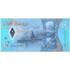 COOK ISLANDS 3 DOLLARS 2021 P-11 UNC POLYMER