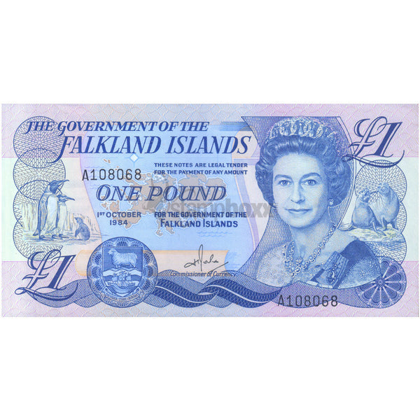 FALKLAND ISLANDS 1 POUND 1984 P-13 UNC