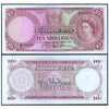 FIJI 10 SHILLINGS 1964 P-52d USED SERIAL 2223 - RARE