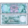 FIJI 50 CENTS 1969 P-58 USED GRADE