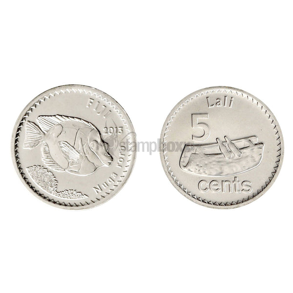 FIJI 5 CENTS 2012-2022 KM#332 UNC