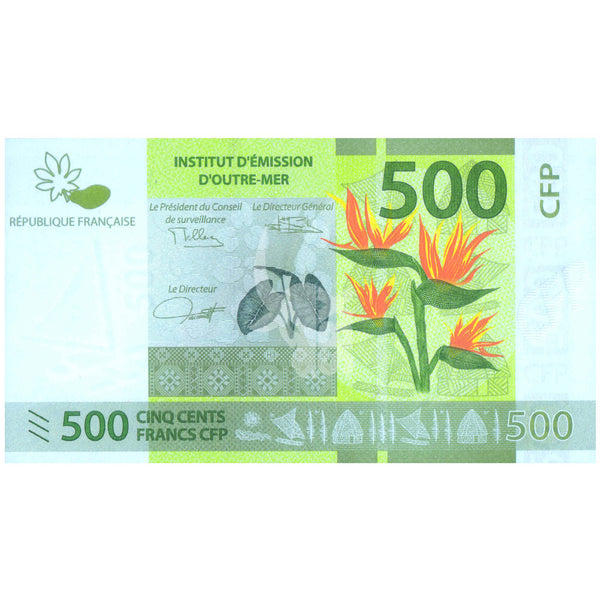 FRENCH PACIFIC TERRITORIES 5 FRANCS CFP 2014 P-5 UNC