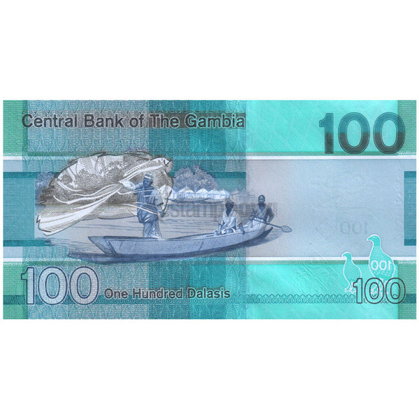 GAMBIA 100 DALASIS 2019 P-41 UNC
