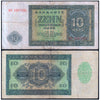 GERMAN DEM. REP. 10 DEUTCHE MARK 1948 P-12b USED