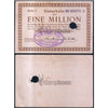 GERMANY NOTEGELT 1 & 5 MILLION MARKS PAIR OF 2 NOTES XF