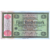 GERMANY 5 REICHMARKS 1934 P-207 UNC SPECIMEN-SERIAL 6732