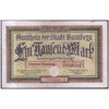 GERMANY - BAMBERG 1000 MARKS 1922 USED - LARGE SIZE