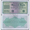 GERMANY - REICHSBANK 1000 MARK 1922 P-76 XF GRADE