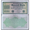 GERMANY - REICHSBANK 1000 MARK 1922 P-76 XF GRADE
