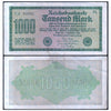 GERMANY - REICHSBANK 1000 MARK 1922 P-76 XF GRADE