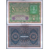 GERMANY - REICHSBANK 50 MARK 1919 P-66 XF GRADE