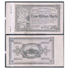 GERMANY NOTEGELT 1000000 (1 MILLION) MARKS 1923 USED - LARGE SIZE