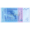 IVORY COAST - WEST AFRICAN STATES 2000 FRANCS CFA 2019 P-116A UNC