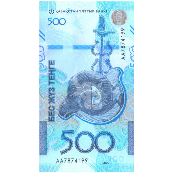 KAZAKHSTAN 500 TENGE 2025 P-W51 UNC