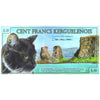KERGUELEN ISLANDS 100 FRANCS 2012 UNC POLYMER - PRIVATE