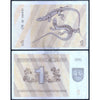 LITHUANIA 1 TALONAS 1991 P-32b USED