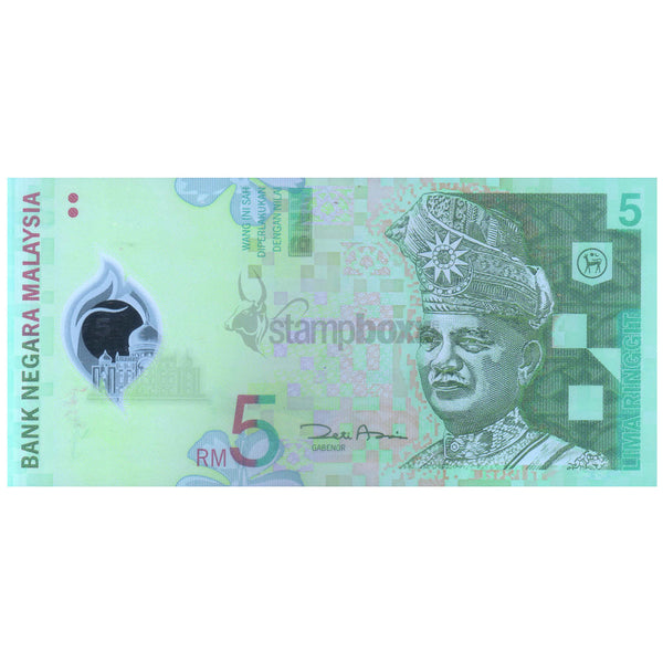 MALAYSIA 5 RINGGIT 2004P-47(1) UNC POLYMER