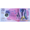 MALDIVES 20 RUFIYAA 2015 P-27 UNC POLYMER