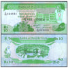 MAURITIUS 10 RUPEES 1985 P-35 USED GRADE