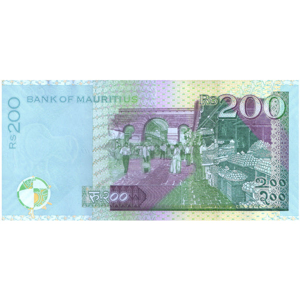 MAURITIUS 200 RUPEES 2023 P-61 UNC